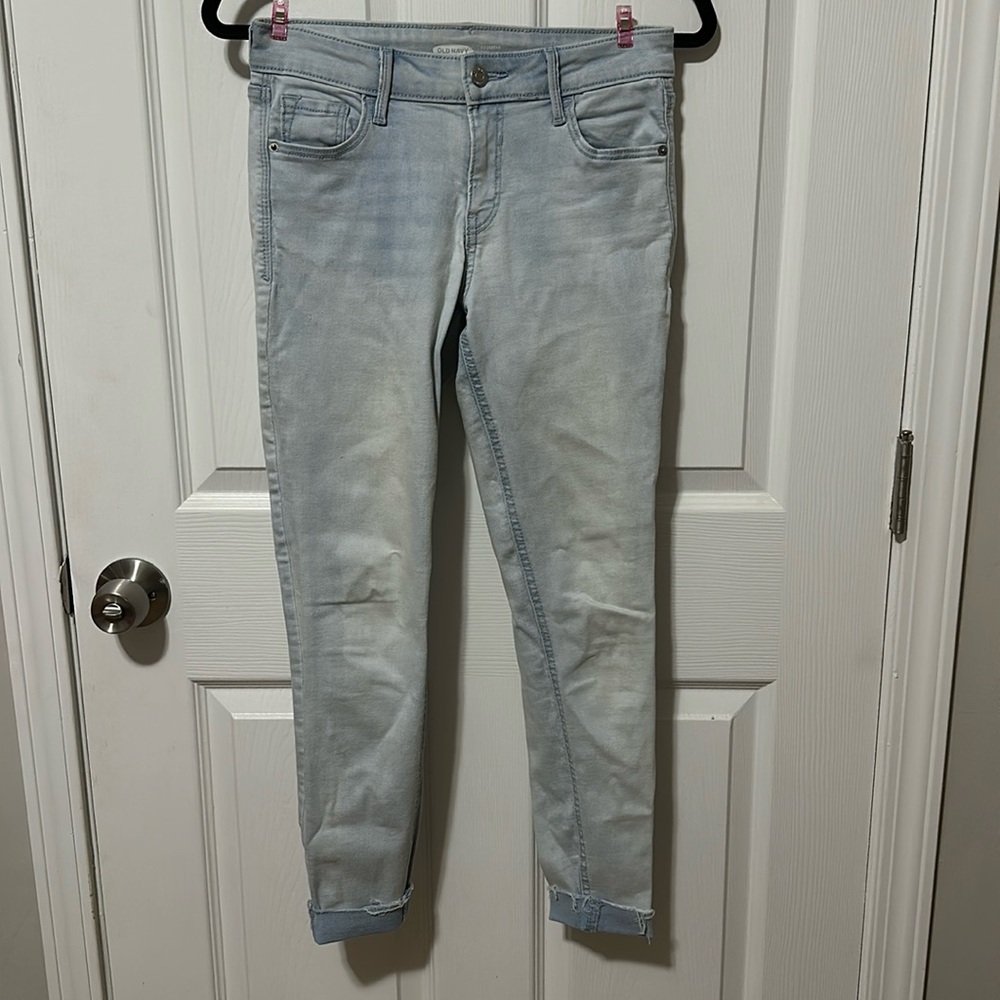Old Navy Rockstar Super Skinny Ankle Jeans